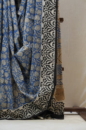 Cream HBP Cotton Saree - SRCCS2681