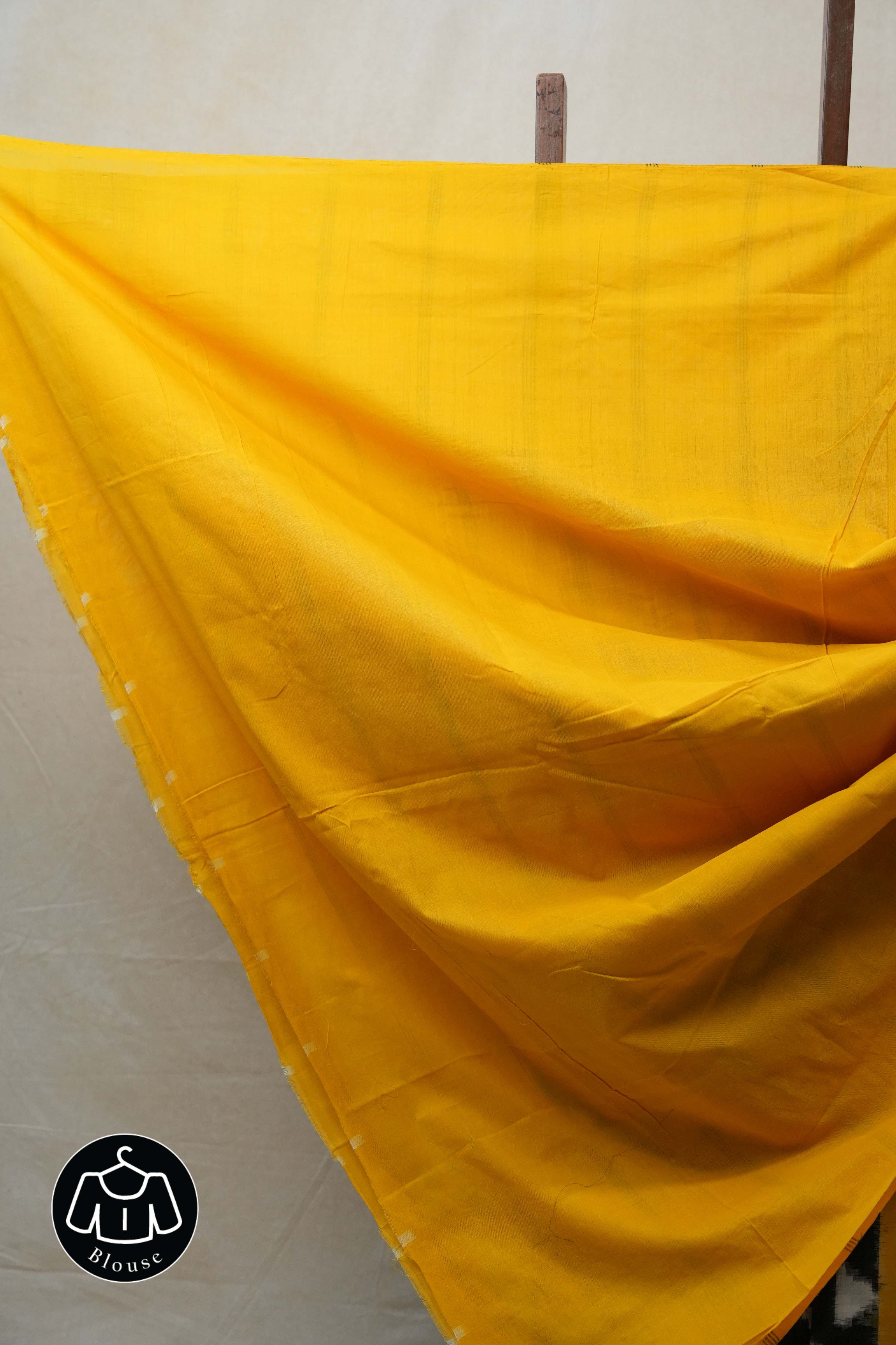 Black Pochampalli Cotton Ikat Saree - SRBPCIS431