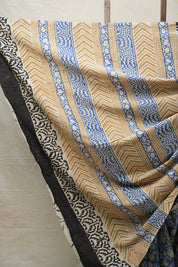 Cream HBP Cotton Saree - SRCCS2681