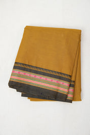 Golden Yellow Kanchi Cotton Saree - SRGYKCS864