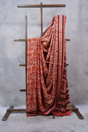 Peach HBP Modal Silk Saree - SRPMSS272