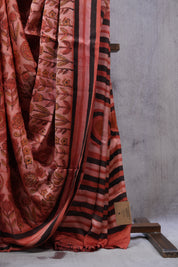 Peach HBP Modal Silk Saree - SRPMSS272