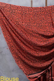 Peach HBP Modal Silk Saree - SRPMSS272