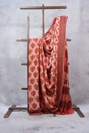 Peach HBP Modal Silk Saree - SRPMSS286