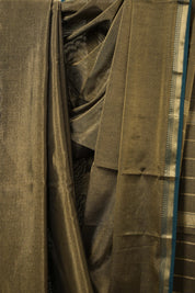 Dual Tone Green  Maheshwari Tissue Saree - SRDTGMT693