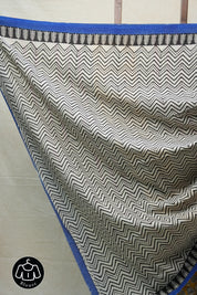 Yellow HBP Cotton Saree - SRYCS2667