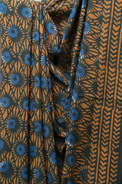 Soft Black HBP Cotton Saree - SRSBCS2670