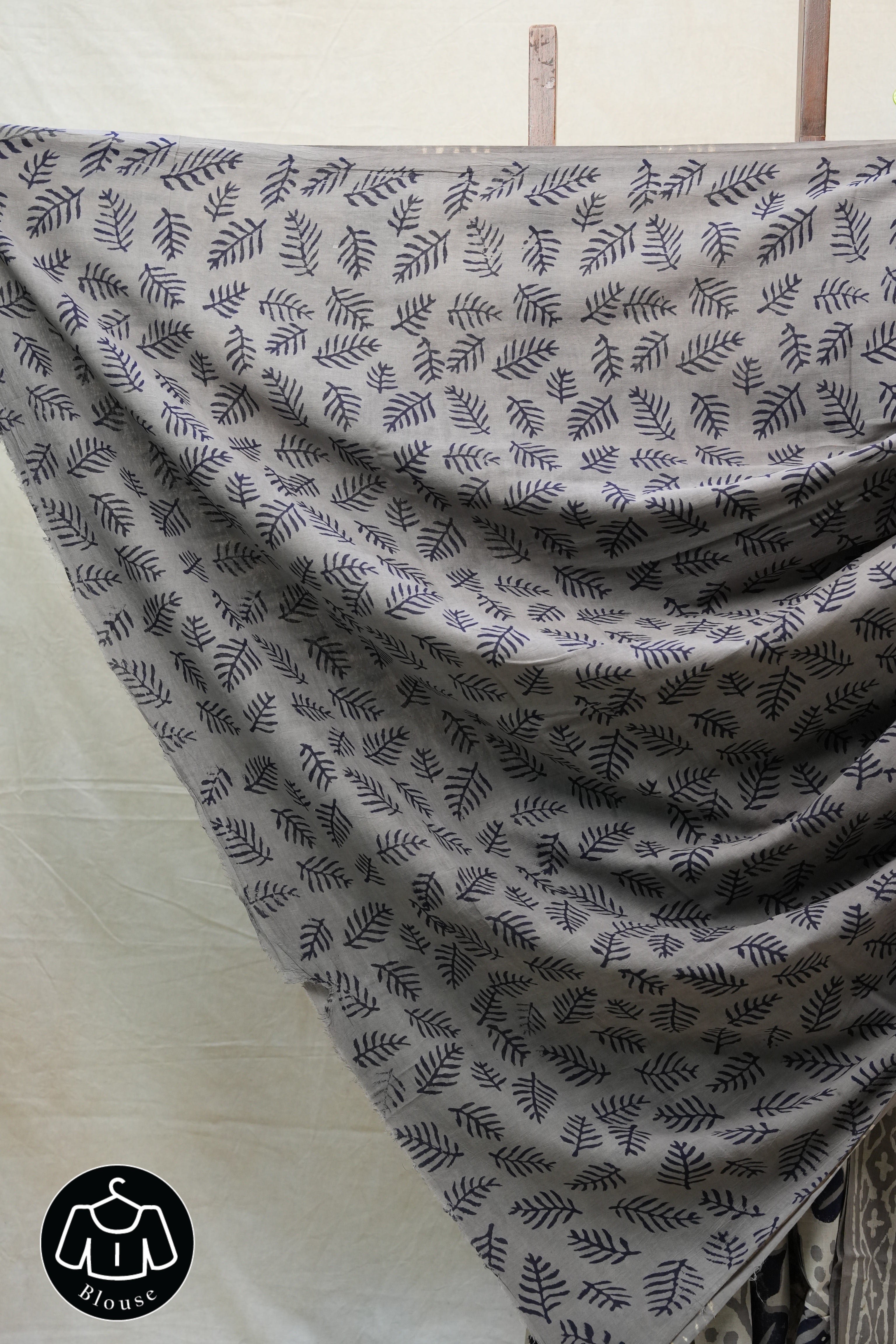 Cream HBP Cotton Saree - SRCCS2673