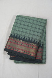 Mint Green Kanchi Cotton Saree - SRMGKCS918