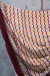 Maroon HBP Modal Silk Saree - SRMMSS284
