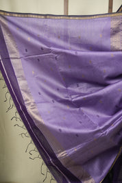 Purple Maheshwari Saree - SRPMS1331