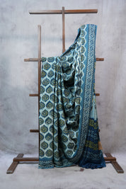 Light Blue HBP Modal Silk Saree - SRLBMSS303