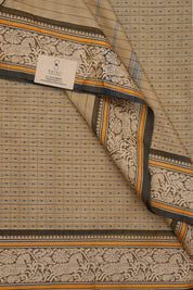 Light Brown Kanchi Cotton Saree - SRLBKCS894