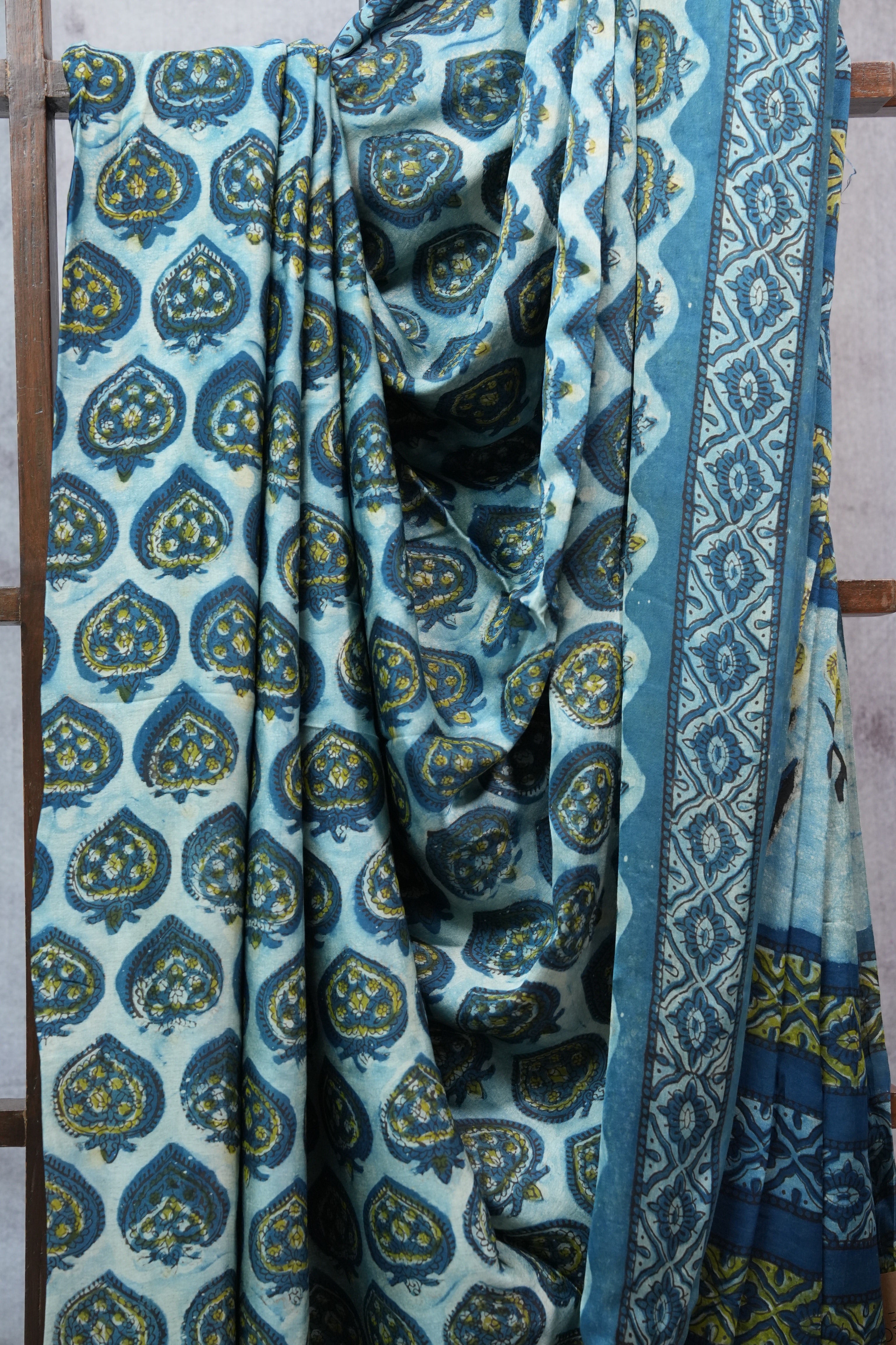 Light Blue HBP Modal Silk Saree - SRLBMSS303