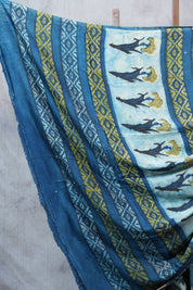 Light Blue HBP Modal Silk Saree - SRLBMSS303