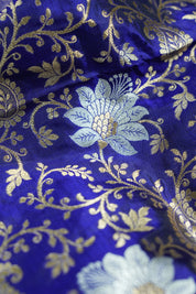 Neelvasini Banarasi Silk Saree - Saavari - SSNBSS06