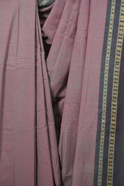 Dual Tone Pink Cotton IIkal Saree - SRDTPCIS1081