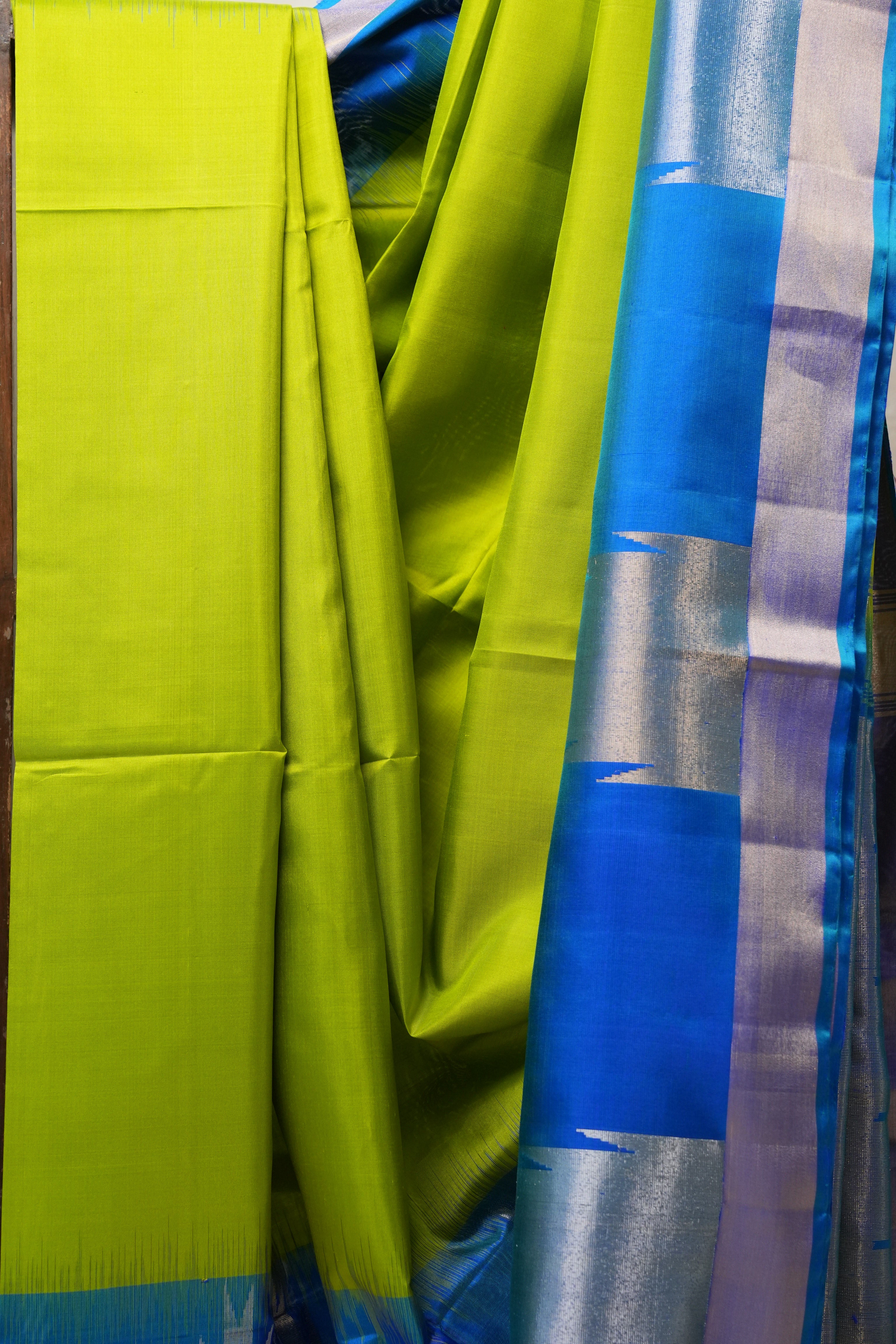 Pista Green Soft Silk Saree - SRPGSSS354