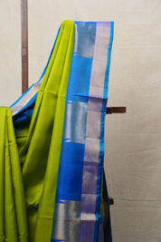 Pista Green Soft Silk Saree - SRPGSSS354