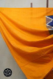 Ink Blue Pochampalli Cotton Ikat Saree - SRIBPCIS462