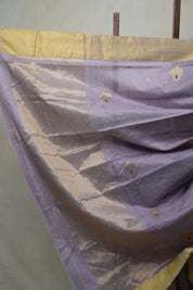 Lavender Chanderi Cotton Silk Saree - SRLCSS310