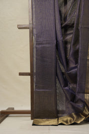 Blue Maheshwari Saree - SRBMS863