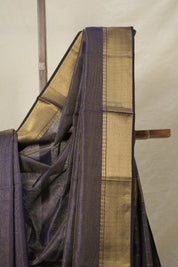 Blue Maheshwari Saree - SRBMS863