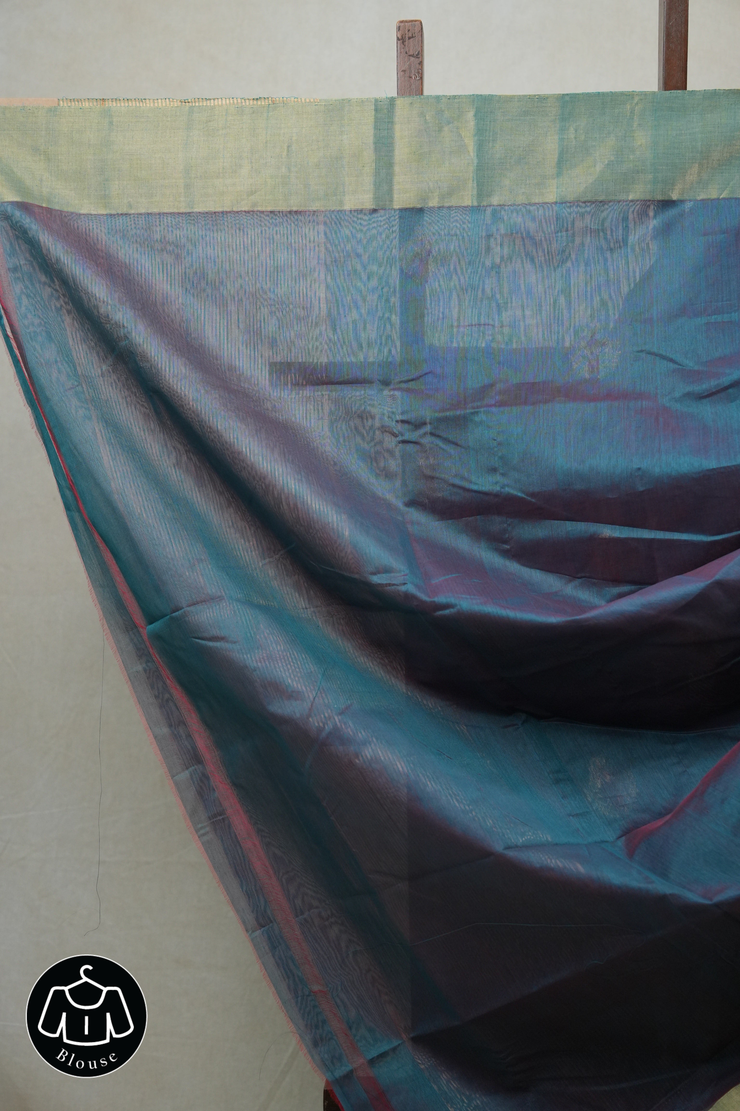 Peacock Green Chanderi Cotton Silk Saree - SRPGCSS305