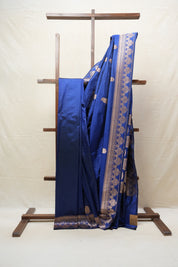 Blue Banarasi Silk Saree - SRGBSS681