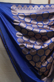 Blue Banarasi Silk Saree - SRGBSS681