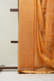 Orange Chanderi Cotton Silk Saree - SROCSS322