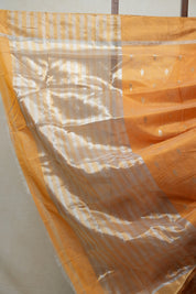 Orange Chanderi Cotton Silk Saree - SROCSS322