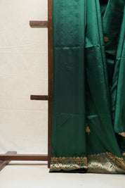 Green Banarasi Silk Saree - SRGBSS698
