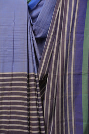 Blue Cotton IIkal Saree - SRBCIS1078