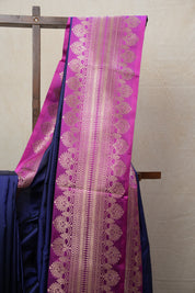 Blue Banarasi Silk Saree - SRBBSS693