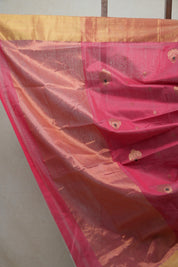 Pink Chanderi Cotton Silk Saree - SRPCSS297