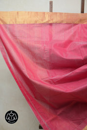 Pink Chanderi Cotton Silk Saree - SRPCSS297