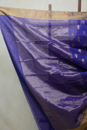 Purple Chanderi Cotton Silk Saree - SRPCSS294