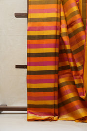 Multicolor Soft Silk Saree - SRMSSS299