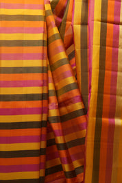 Multicolor Soft Silk Saree - SRMSSS299