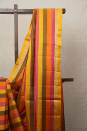 Multicolor Soft Silk Saree - SRMSSS299