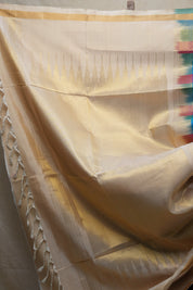 Multicolor Soft Silk Saree - SRMSSS300