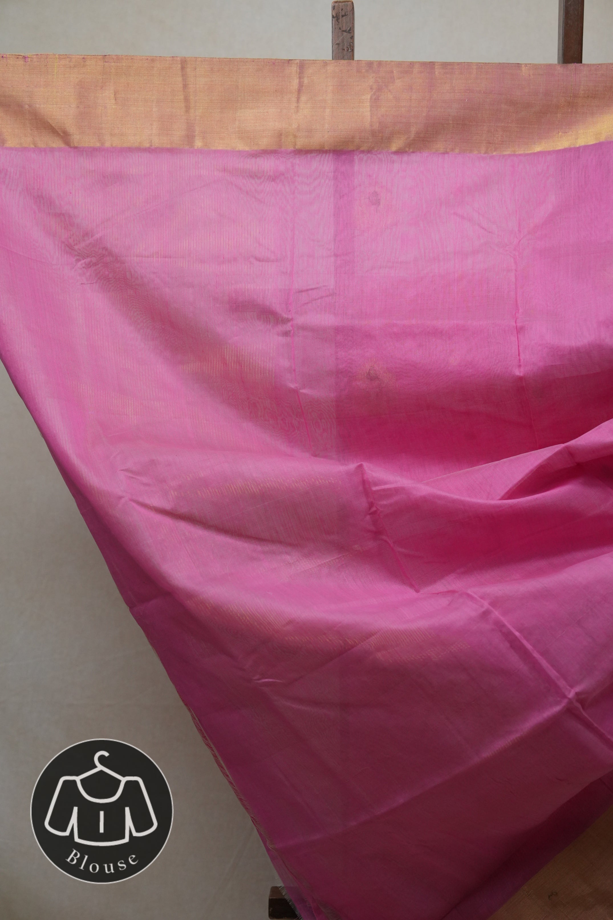 Pink Chanderi Cotton Silk Saree - SRPCSS331