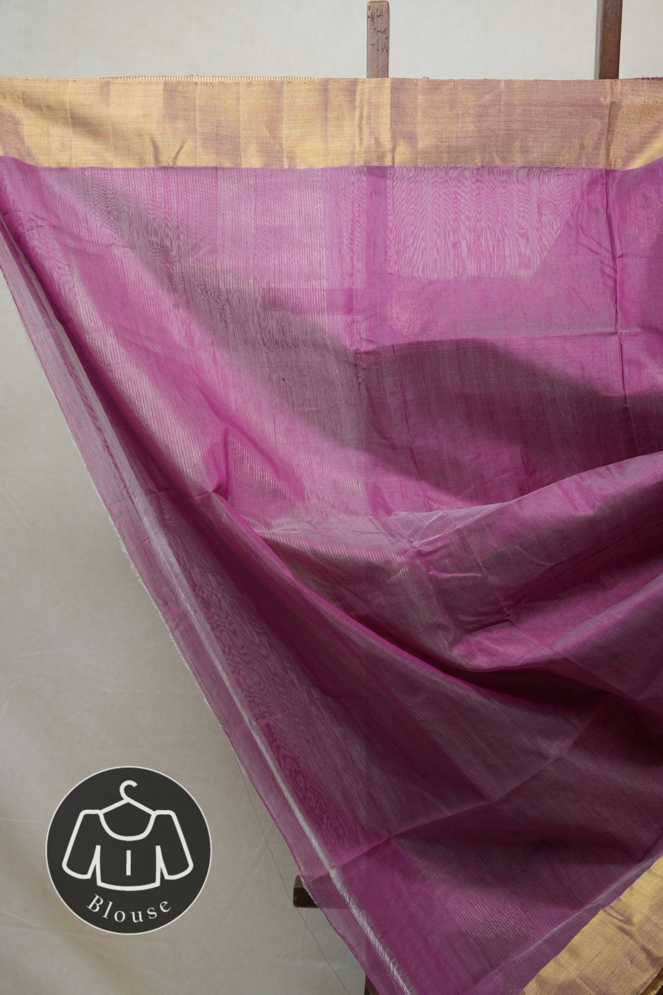 Pink Magenta Chanderi Cotton Silk Saree - SRPMCSS326