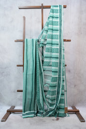Light Green HBP Kota Doria Saree - SRLGKDS89