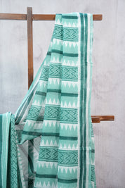 Light Green HBP Kota Doria Saree - SRLGKDS89