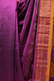 Purple Silk Ilkal Saree - SRPSIS134
