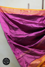 Purple Silk Ilkal Saree - SRPSIS134
