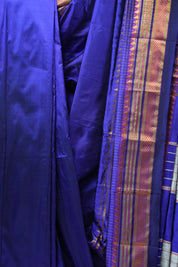 Blue Silk Ilkal Saree - SRBSIS135