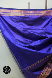 Blue Silk Ilkal Saree - SRBSIS135